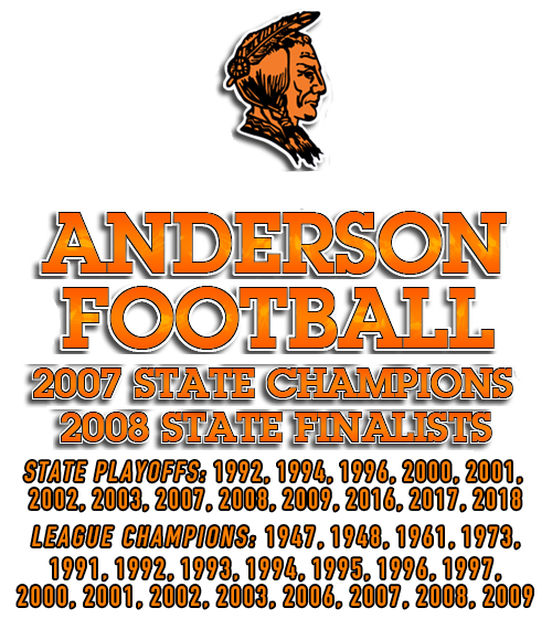 Anderson Football playoff years