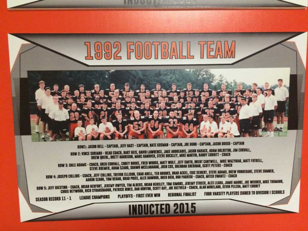 1992 Hall of Fame Team